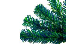 Зелено синий цвет веток хвои для искуственных елок и елей ЕЛЬ МАГИЯ